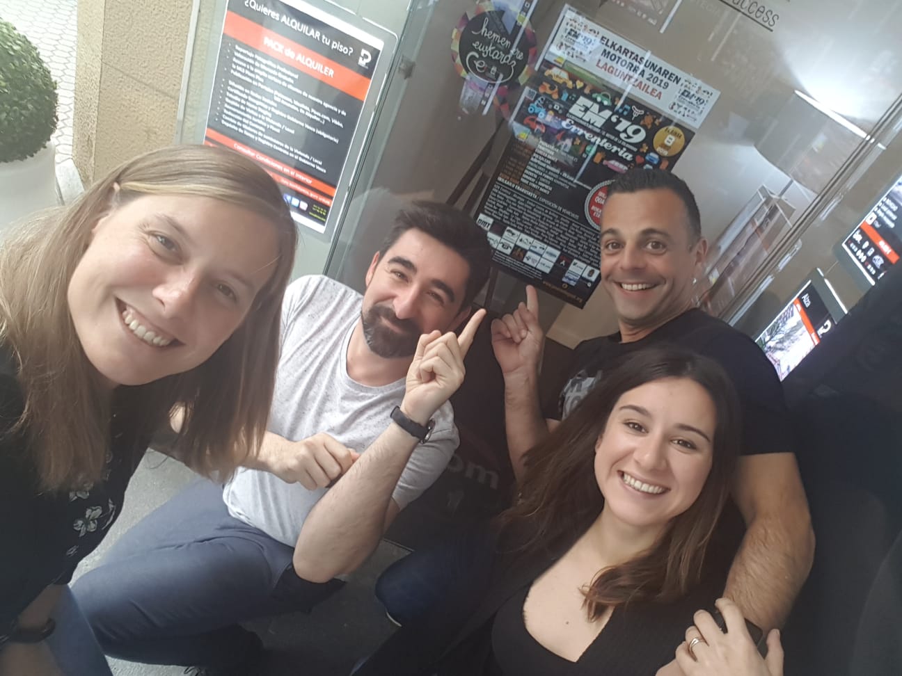 Equipo eica. Elkartasunaren Motorra Errenteria. eica agencia inmobiliaria Donosti