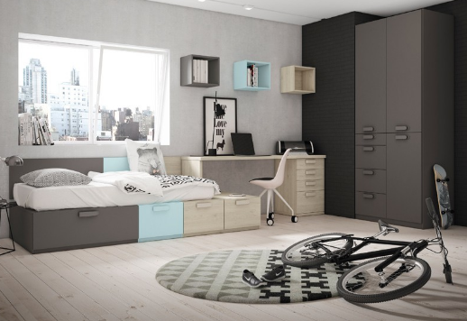 Portada. De dormitorio infantil a juvenil en 3 pasos. Blog consejos decoración eica agencia inmobiliaria Donosti